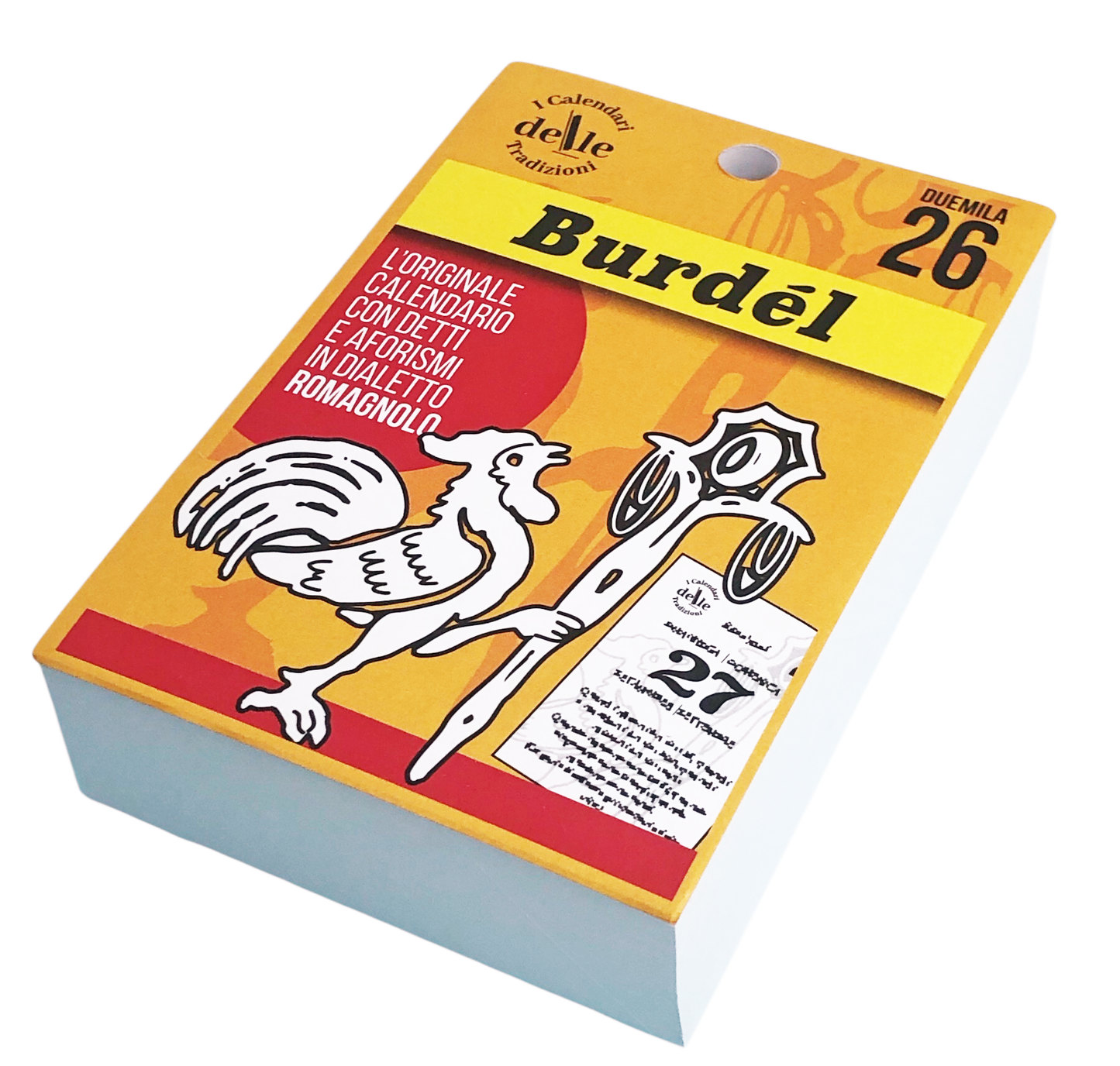 Blocco di Ricambio Calendario “Burdél 2026” - Solo Fogli