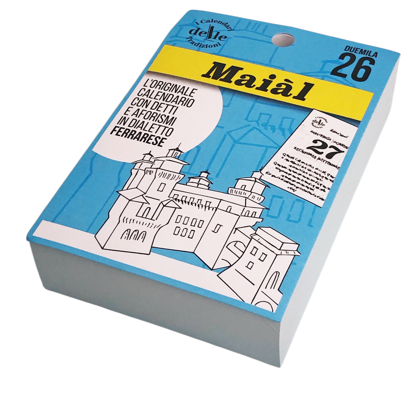 Blocco di Ricambio Calendario “Maiàl 2026” - Solo Fogli