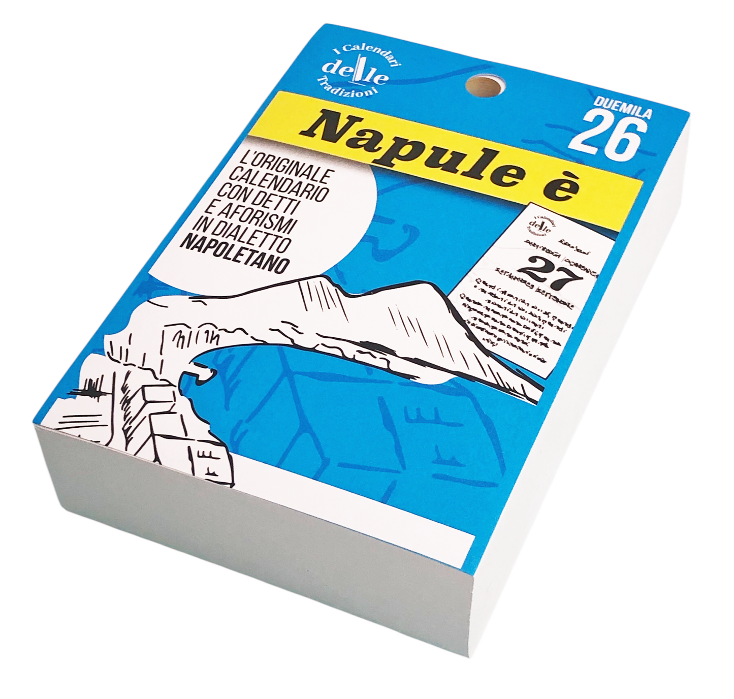 Blocco di Ricambio Calendario “Napule È 2026” - Solo Fogli