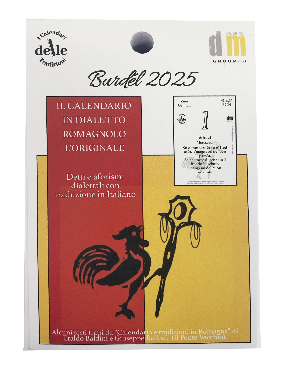 Blocco di Ricambio Calendario “Burdél 2025” - Solo Fogli