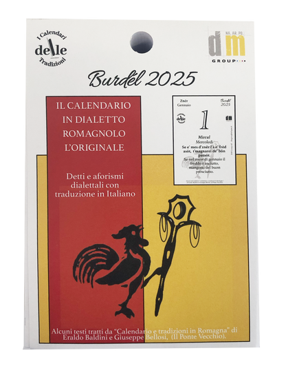 Blocco di Ricambio Calendario “Burdél 2025” - Solo Fogli