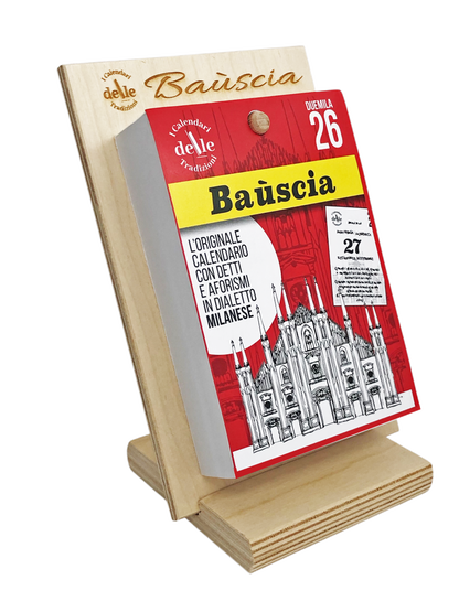 Calendario Baùscia 2026 - Aforismi Milanesi e Cultura