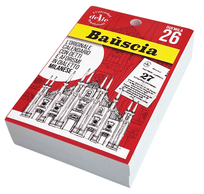 Calendario Baùscia 2026 - Aforismi Milanesi e Cultura