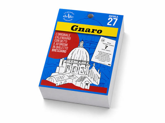 Blocco di Ricambio Calendario “Gnaro 2027” - Solo Fogli