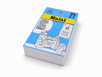 Blocco di Ricambio Calendario “Maiàl 2027” - Solo Fogli