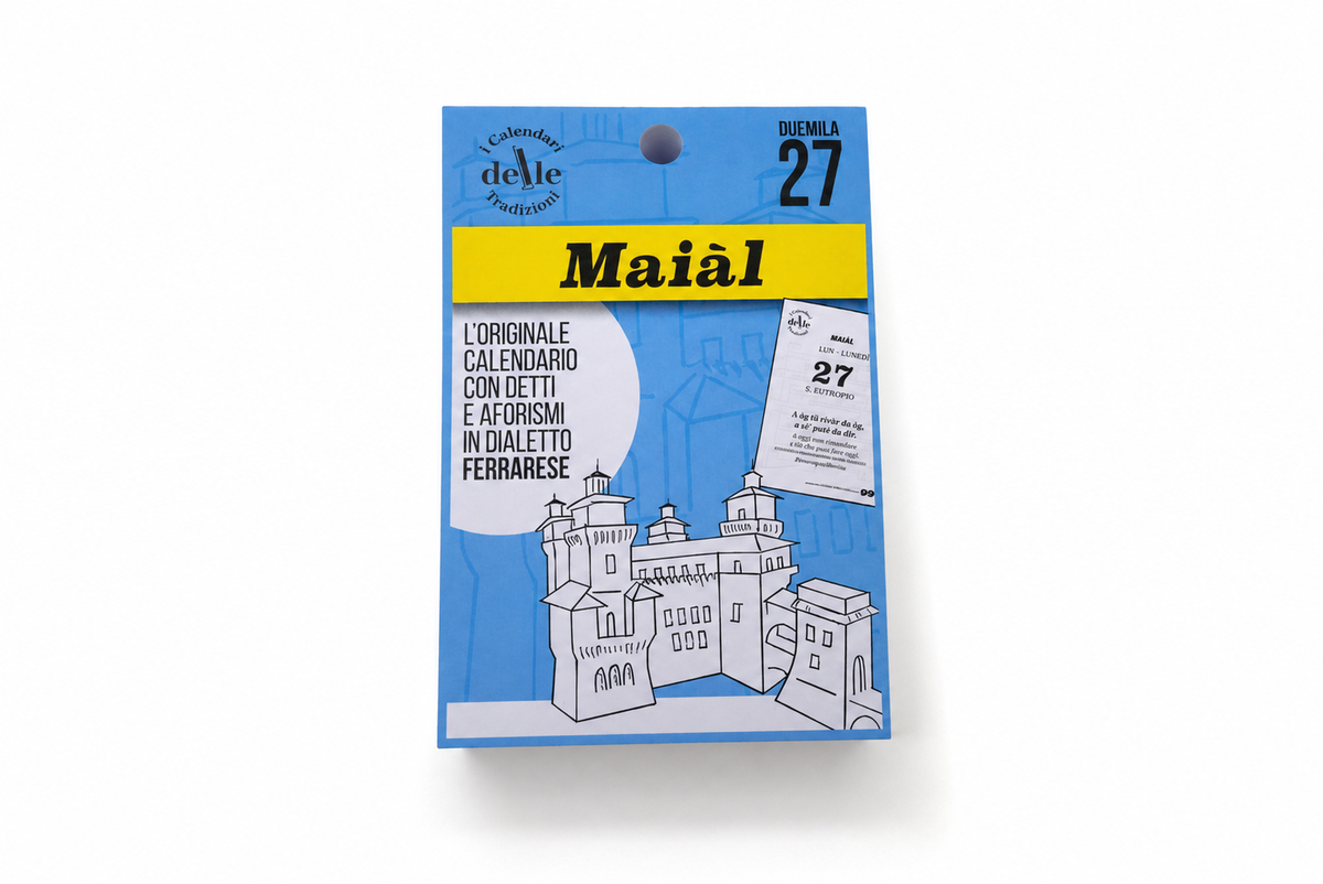 Blocco di Ricambio Calendario “Maiàl 2027” - Solo Fogli
