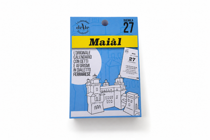 Blocco di Ricambio Calendario “Maiàl 2027” - Solo Fogli