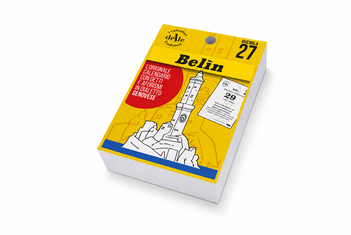 Blocco di Ricambio Calendario “Belin 2027” - Solo Fogli