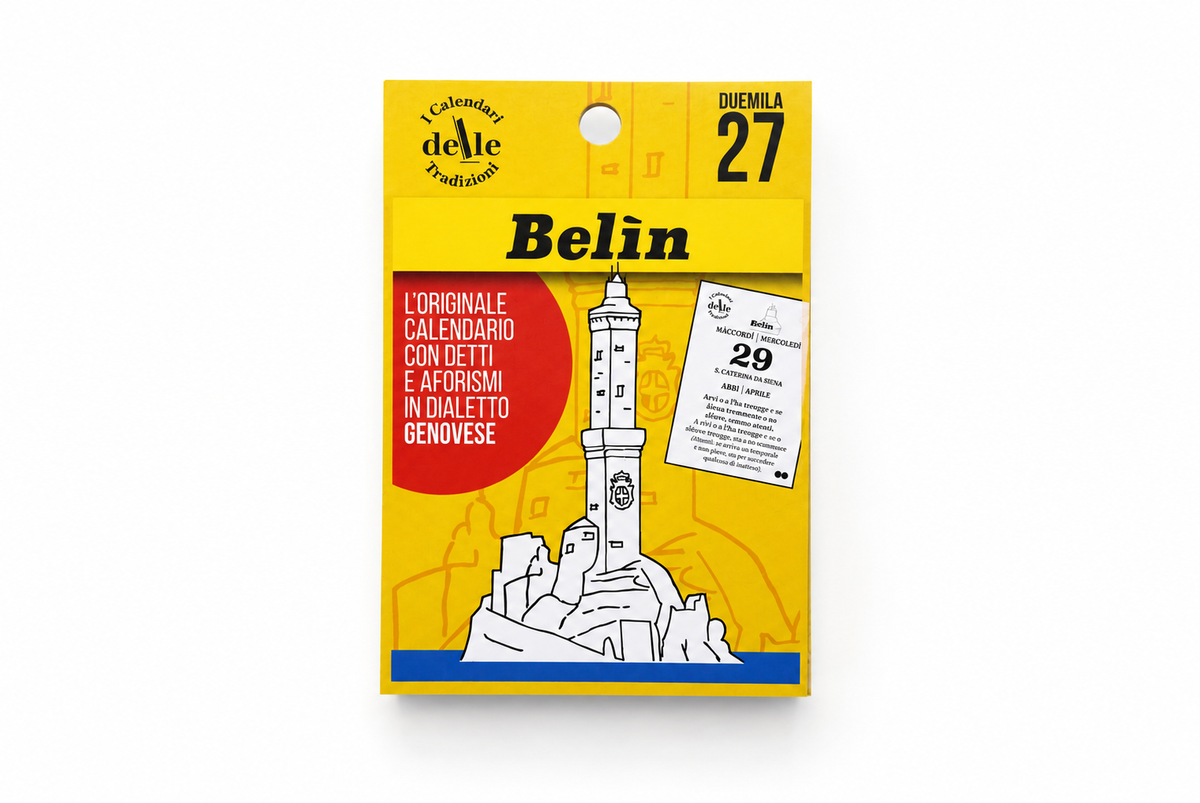 Blocco di Ricambio Calendario “Belin 2027” - Solo Fogli
