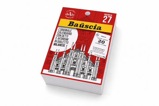 Blocco di Ricambio Calendario “Baùscia 2027” - Solo Fogli