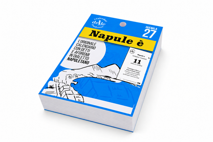 Blocco di Ricambio Calendario “Napule È 2027” - Solo Fogli