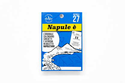 Blocco di Ricambio Calendario “Napule È 2027” - Solo Fogli