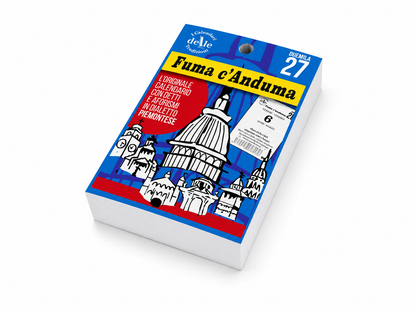 Blocco di Ricambio Calendario “F’uma C’Anduma 2027” - Solo Fogli
