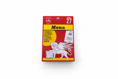 Blocco di Ricambio Calendario “Mona 2027” - Solo Fogli