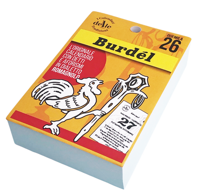 Calendario Burdél 2026 - Aforismi e Detti Romagnoli