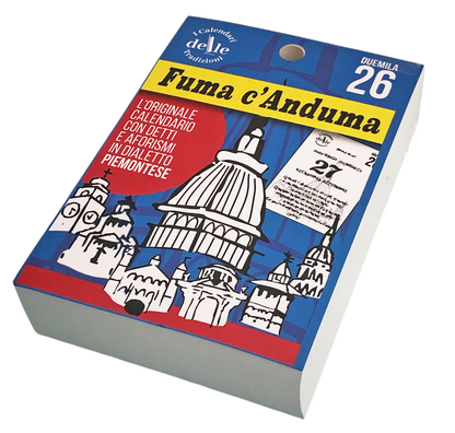Calendario Fuma C’Anduma 2026 - Aforismi Piemontesi Quotidiani