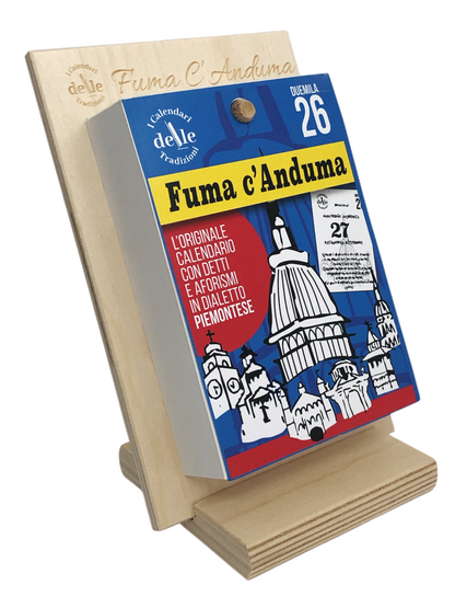 Calendario Fuma C’Anduma 2026 - Aforismi Piemontesi Quotidiani