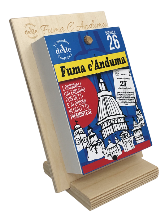 Calendario Fuma C’Anduma 2026 - Aforismi Piemontesi Quotidiani