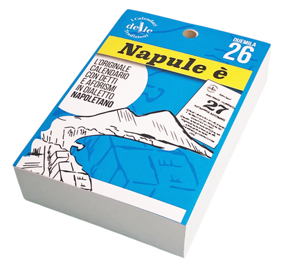 Calendario Napule È 2026 - Proverbi e Tradizioni Napoletane